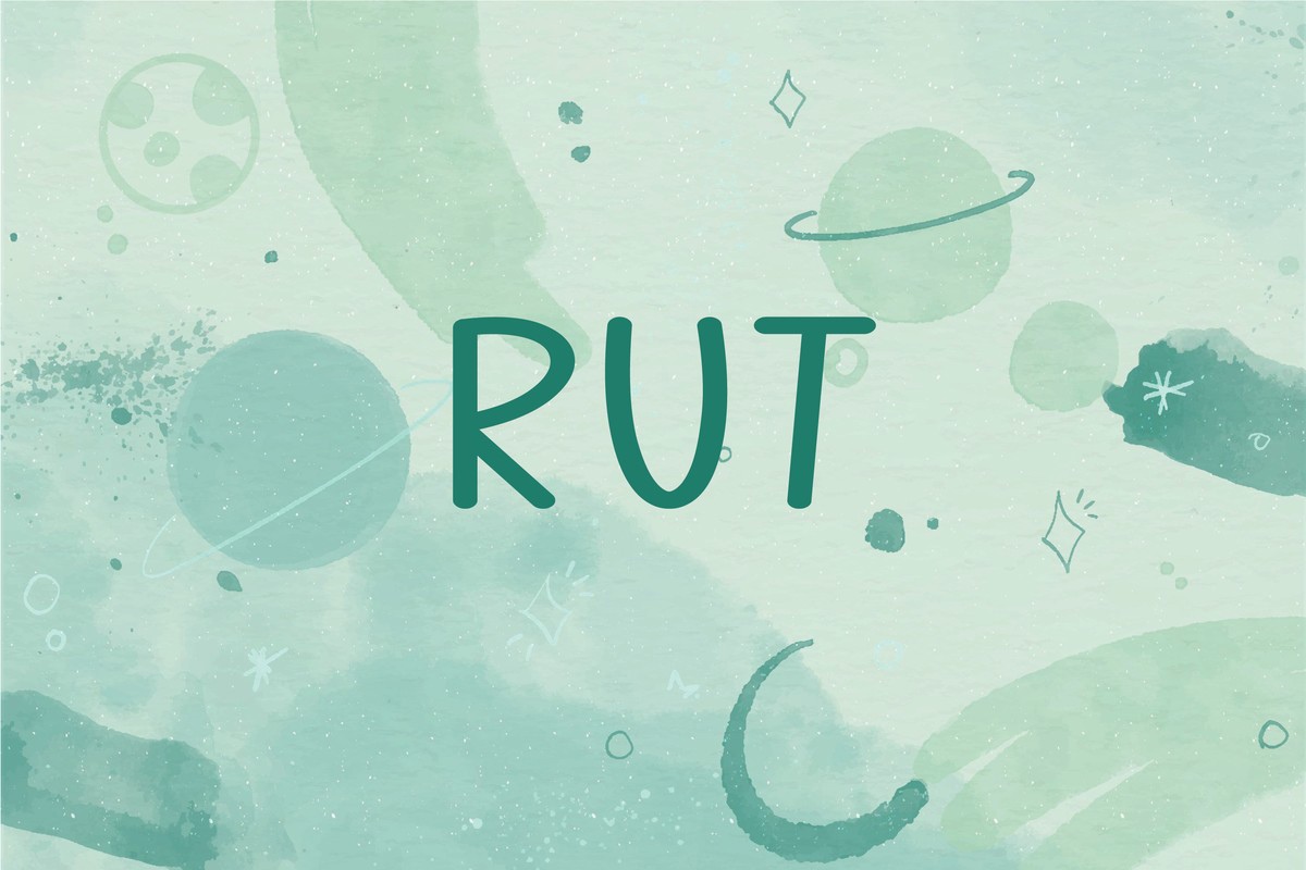 폰트 Rut