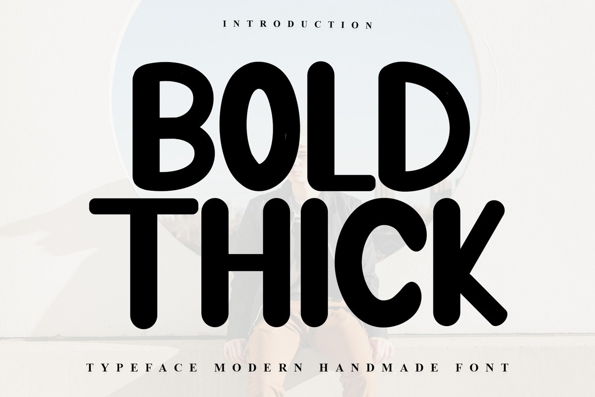 폰트 Bold Thick