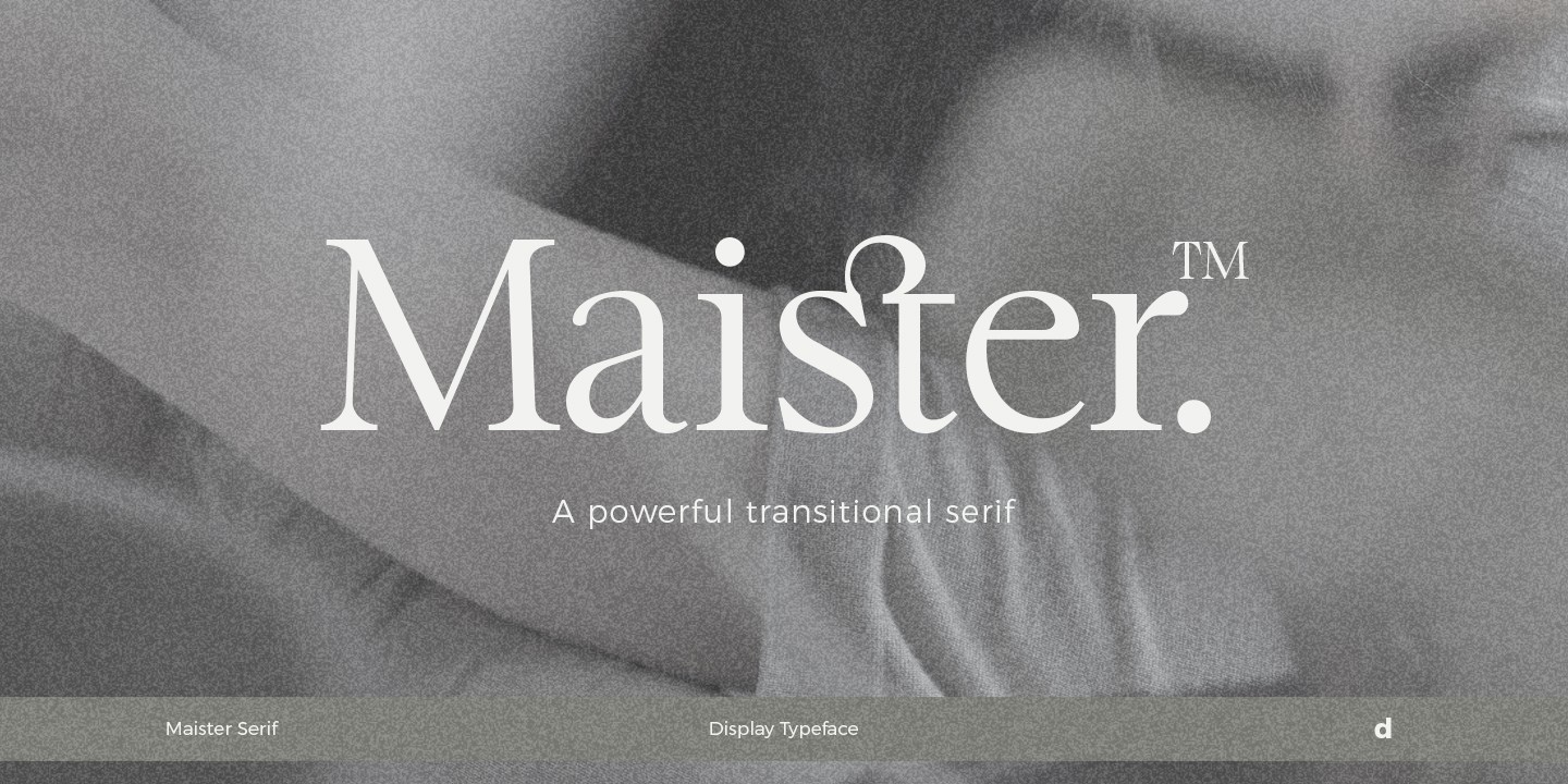 폰트 Maister