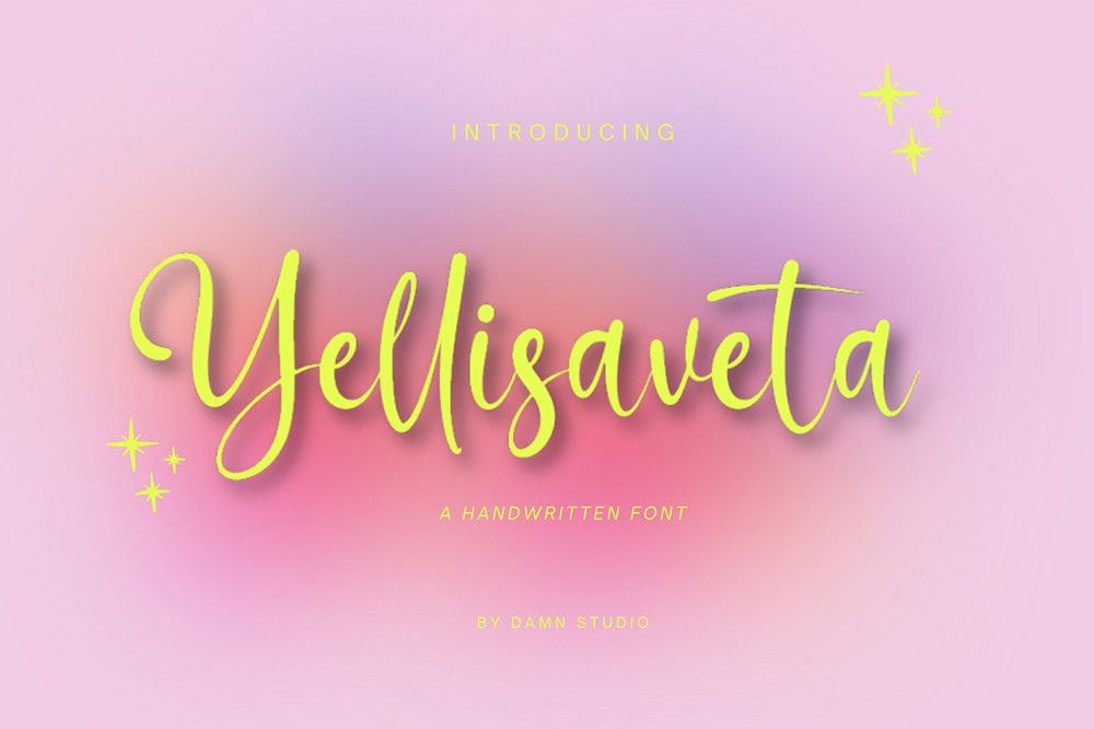 폰트 Yellisaveta