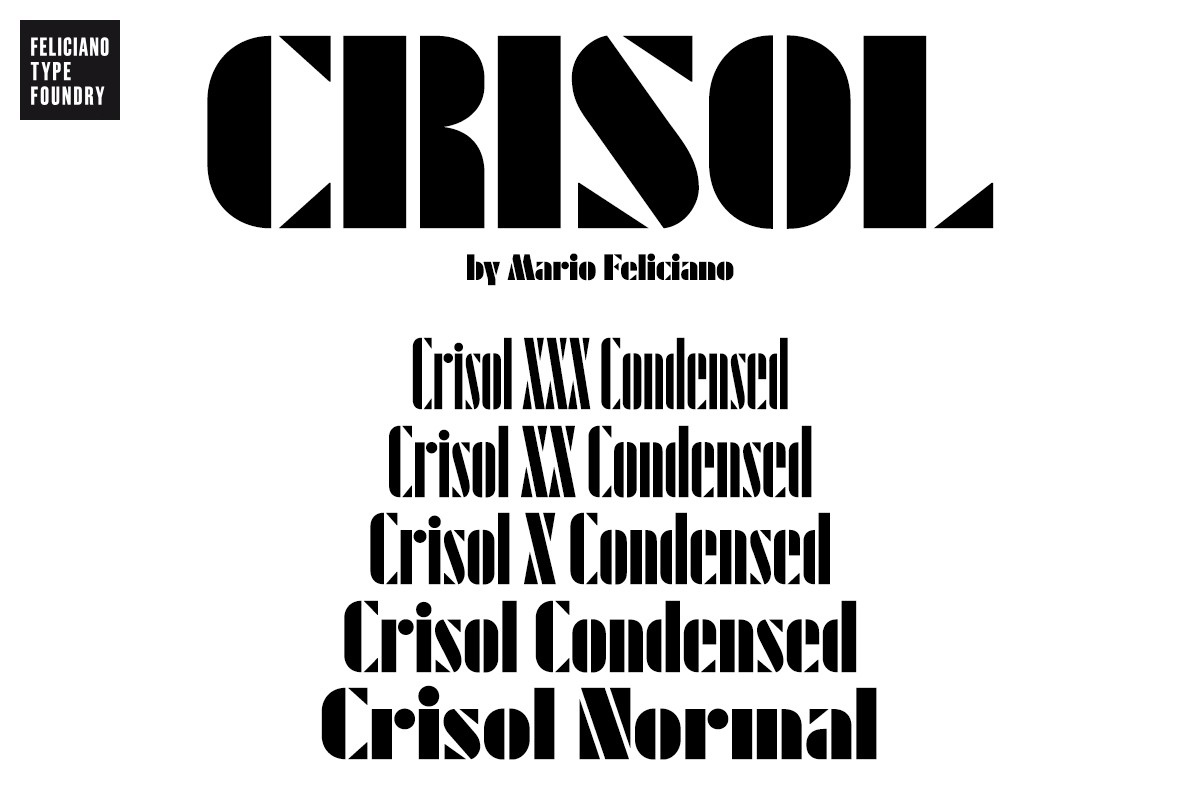 폰트 FT Crisol