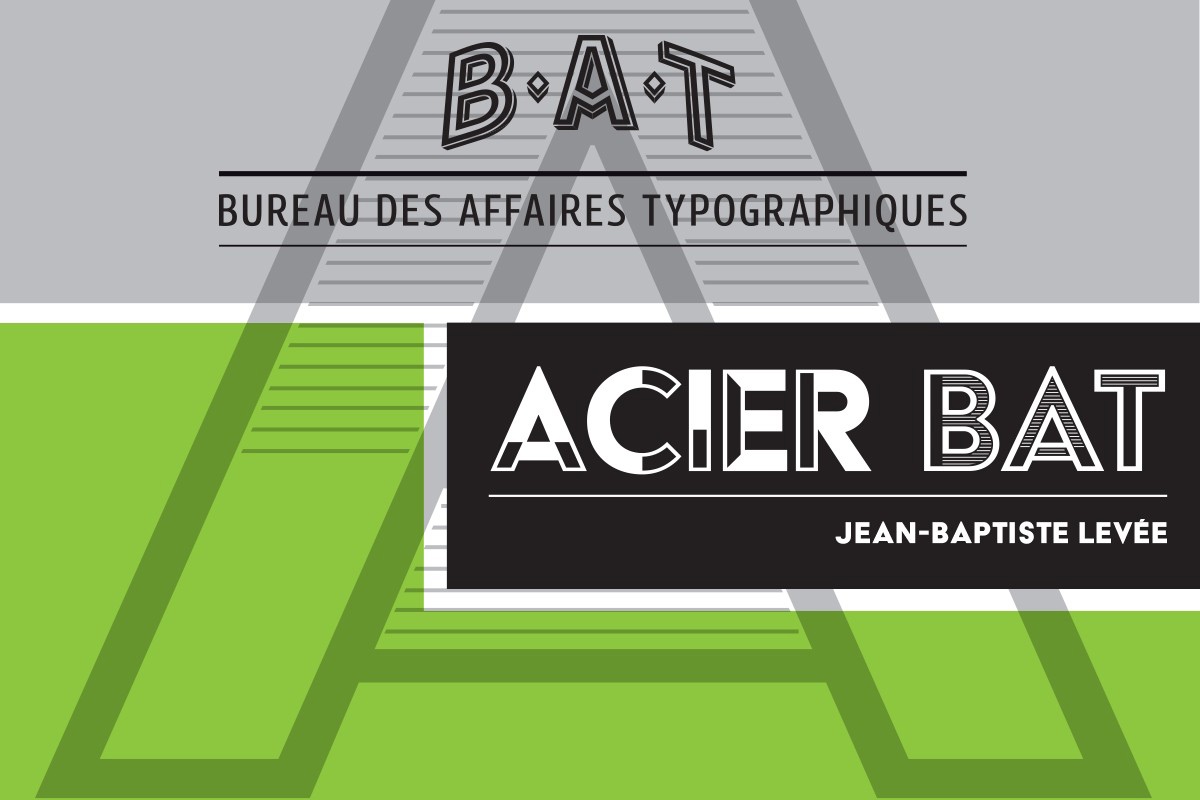 폰트 Acier