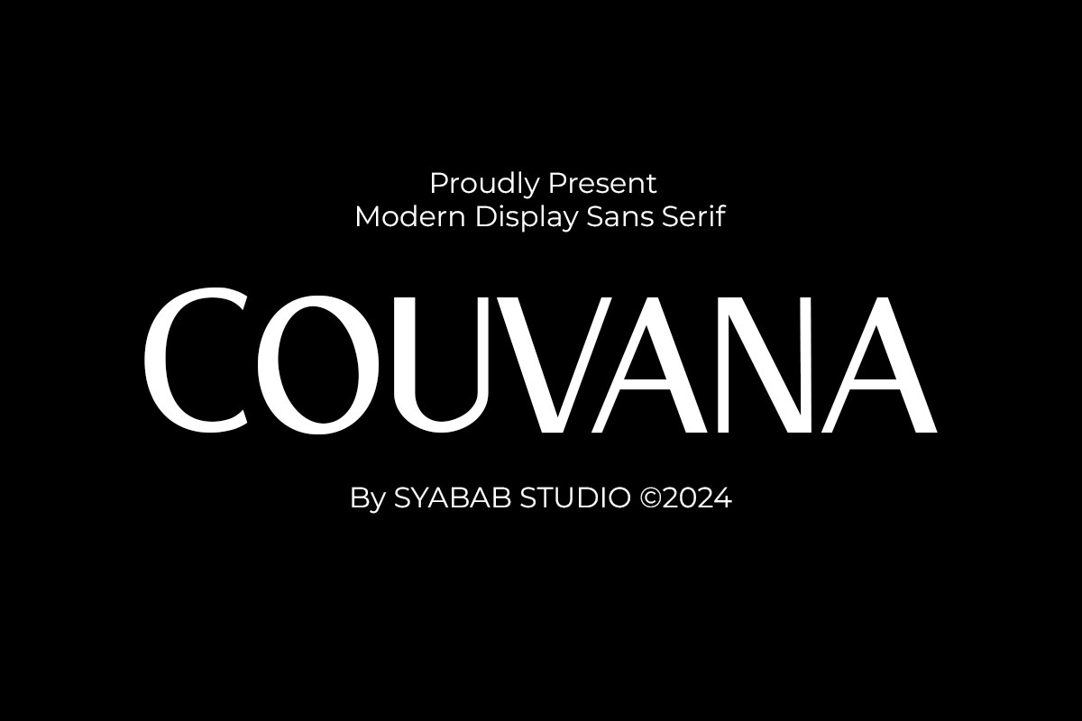 폰트 Couvana