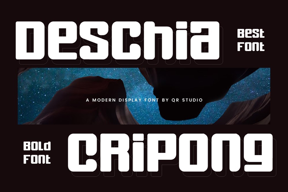 폰트 Deschia Cripong