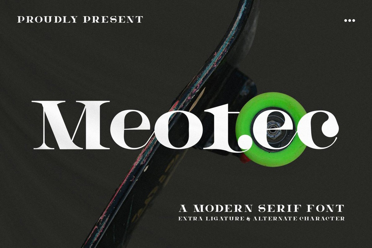 폰트 Meotec