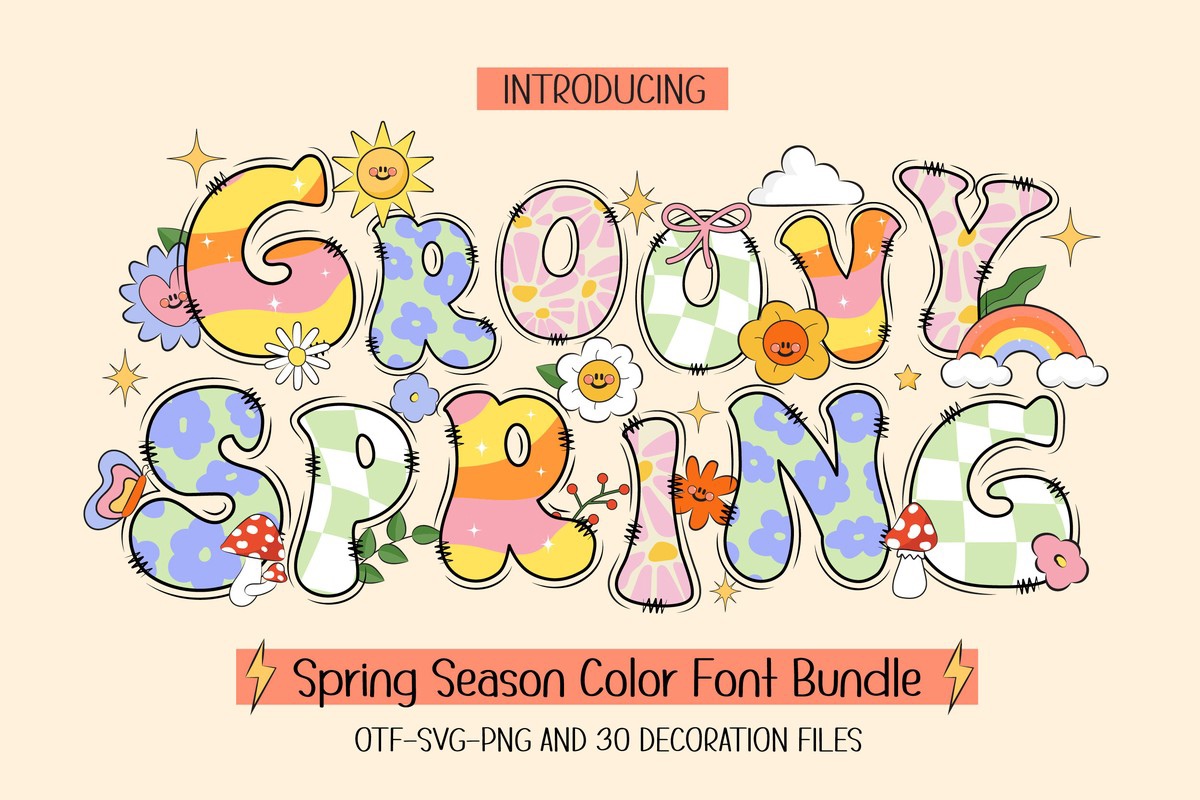 폰트 Groovy Spring