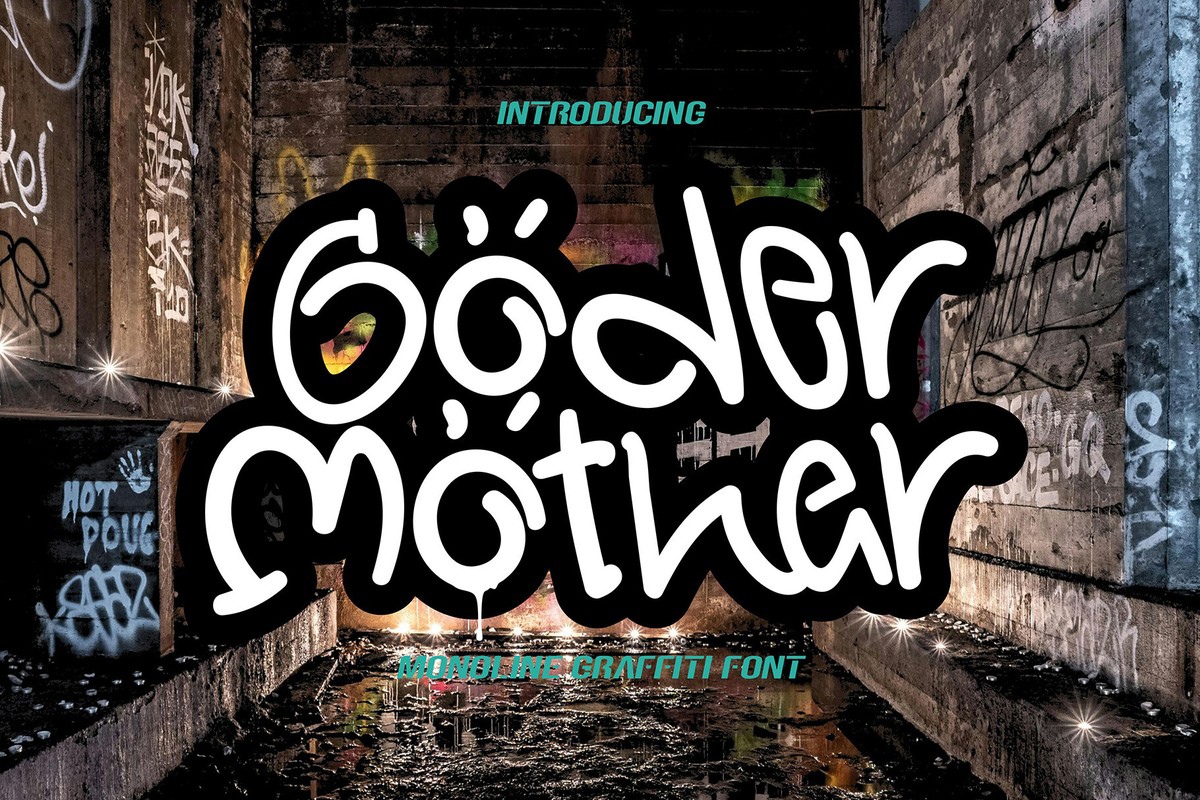 폰트 Goder Mother