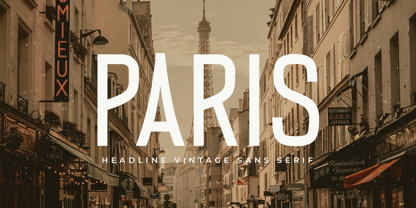 폰트 Paris