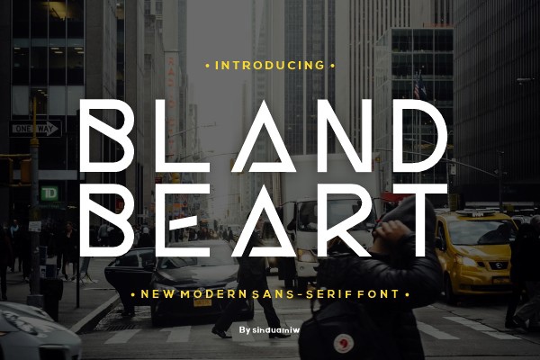 폰트 Bland Beart