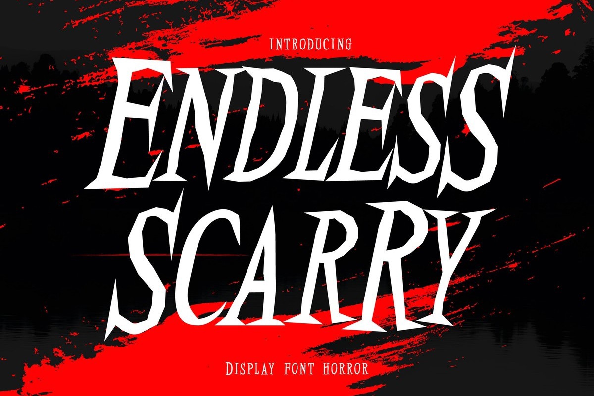 폰트 Endless Scarry