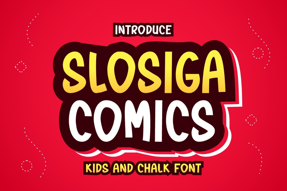 폰트 Slosiga Comics