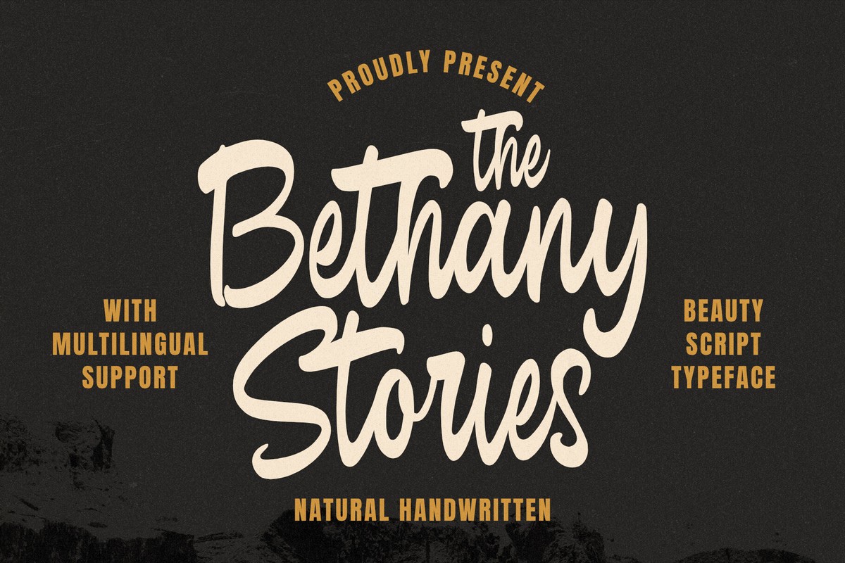 폰트 The Bethany Stories