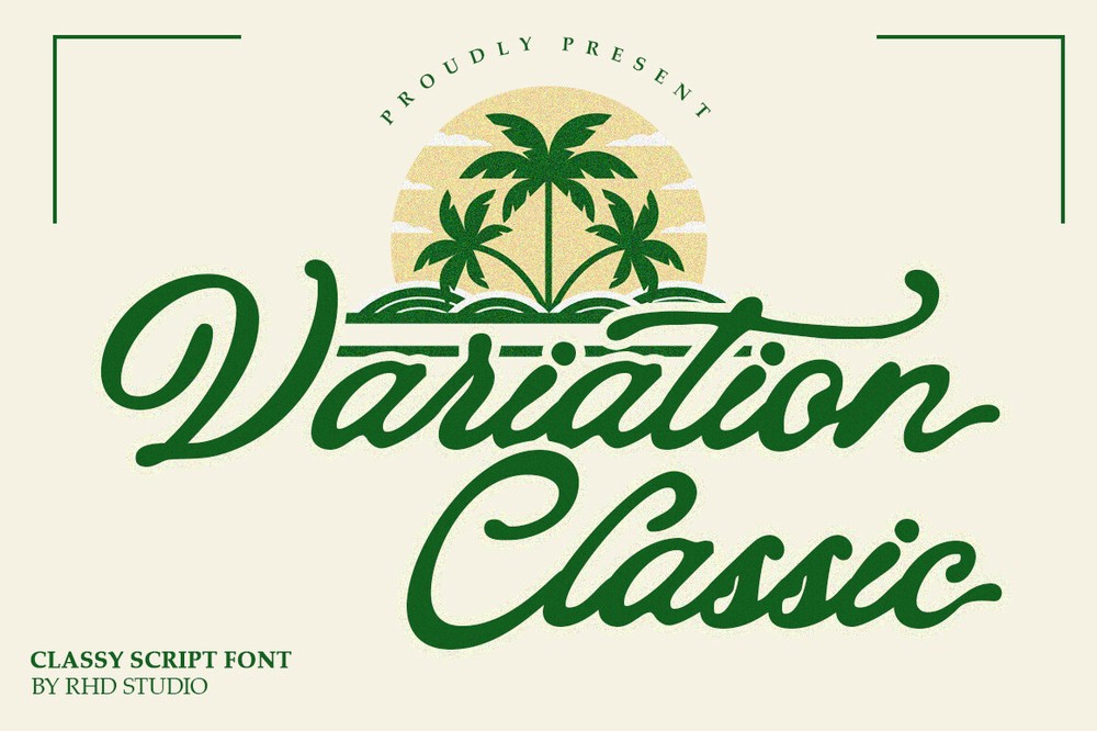 폰트 Variation Classiс