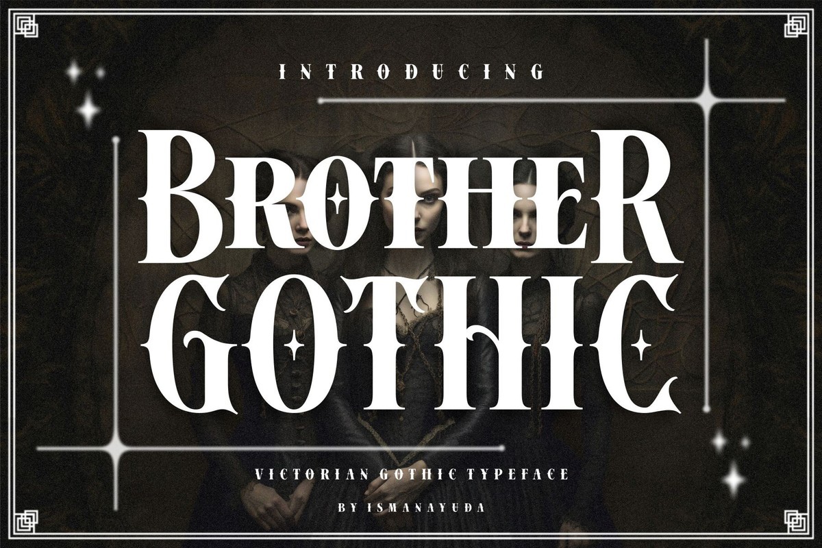폰트 Brother Gothic