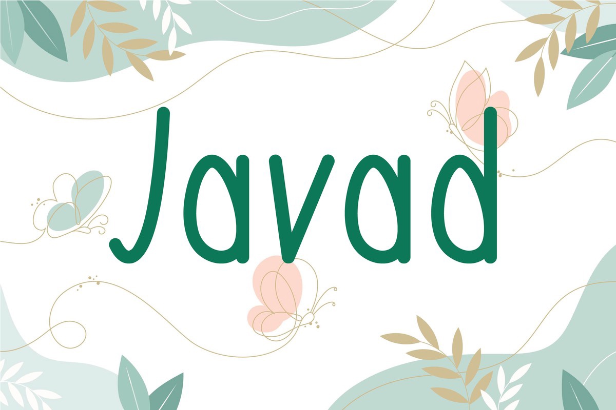 폰트 Javad