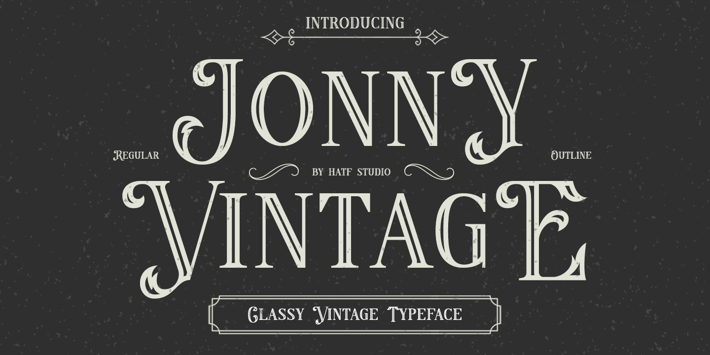 폰트 Jonny Vintage