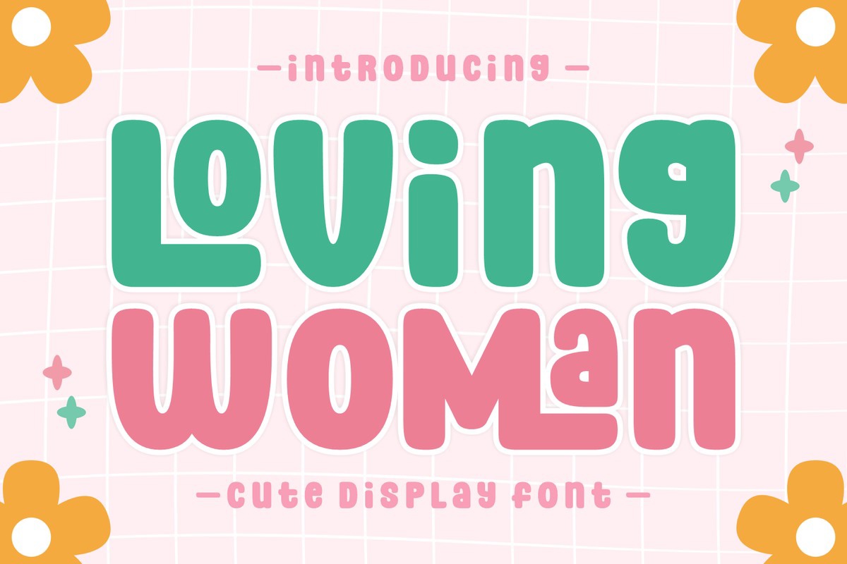 폰트 Loving Woman