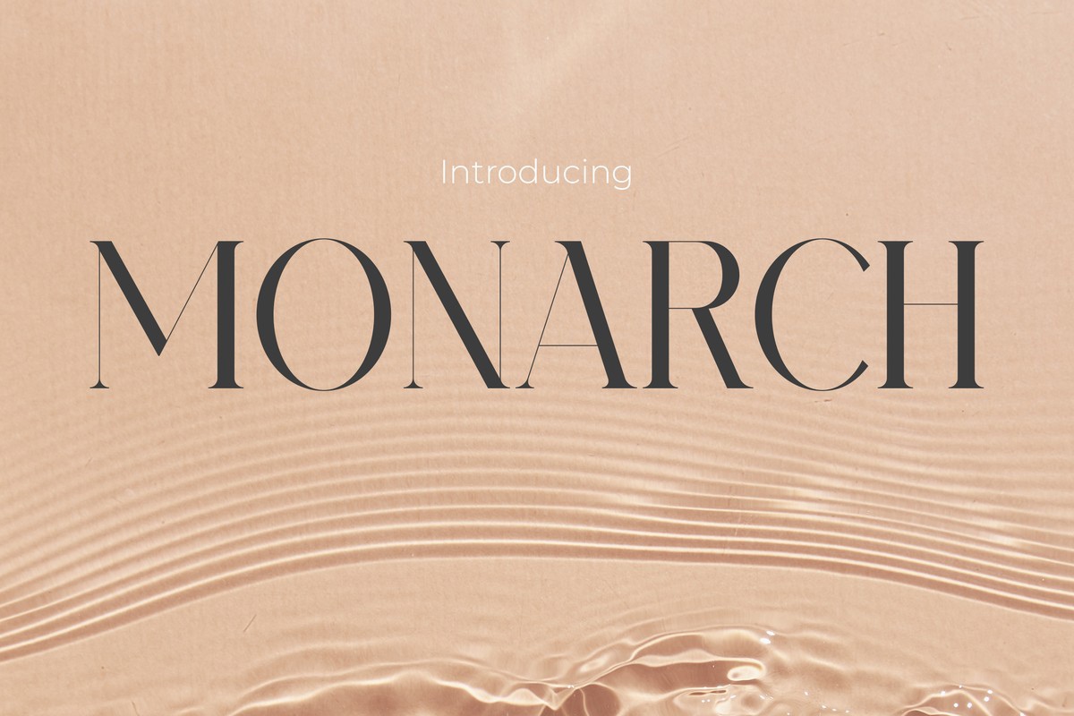 폰트 Monarch