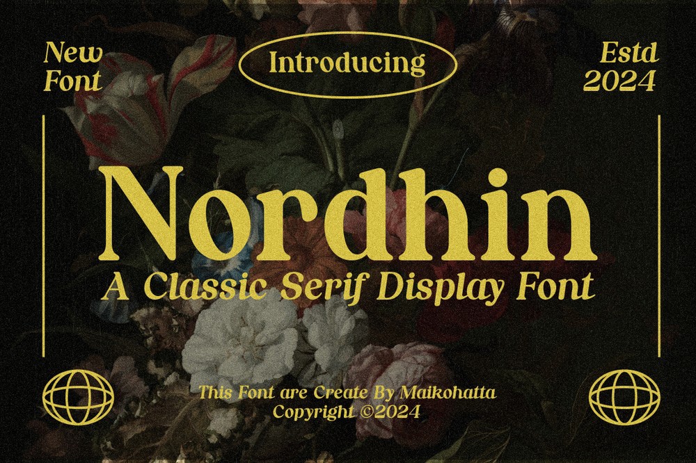 폰트 Nordhin