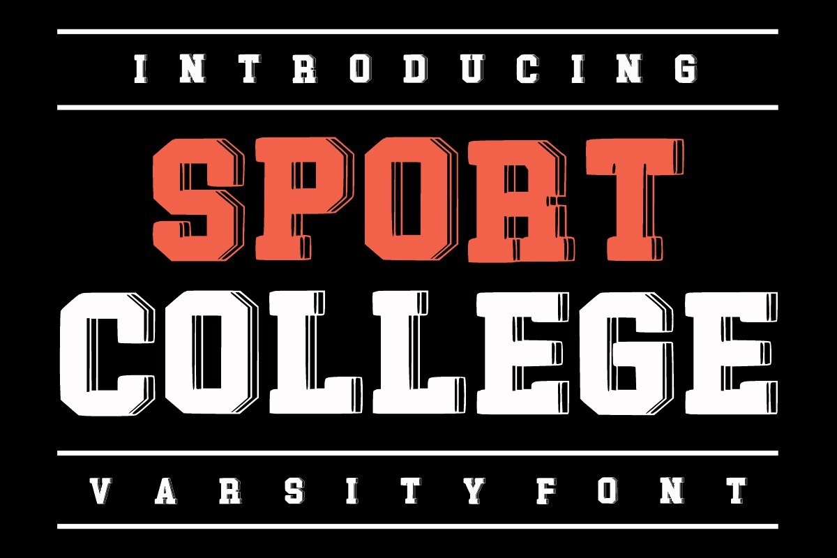 폰트 Sport College