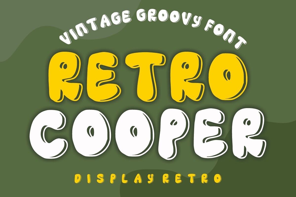 폰트 Retro Cooper