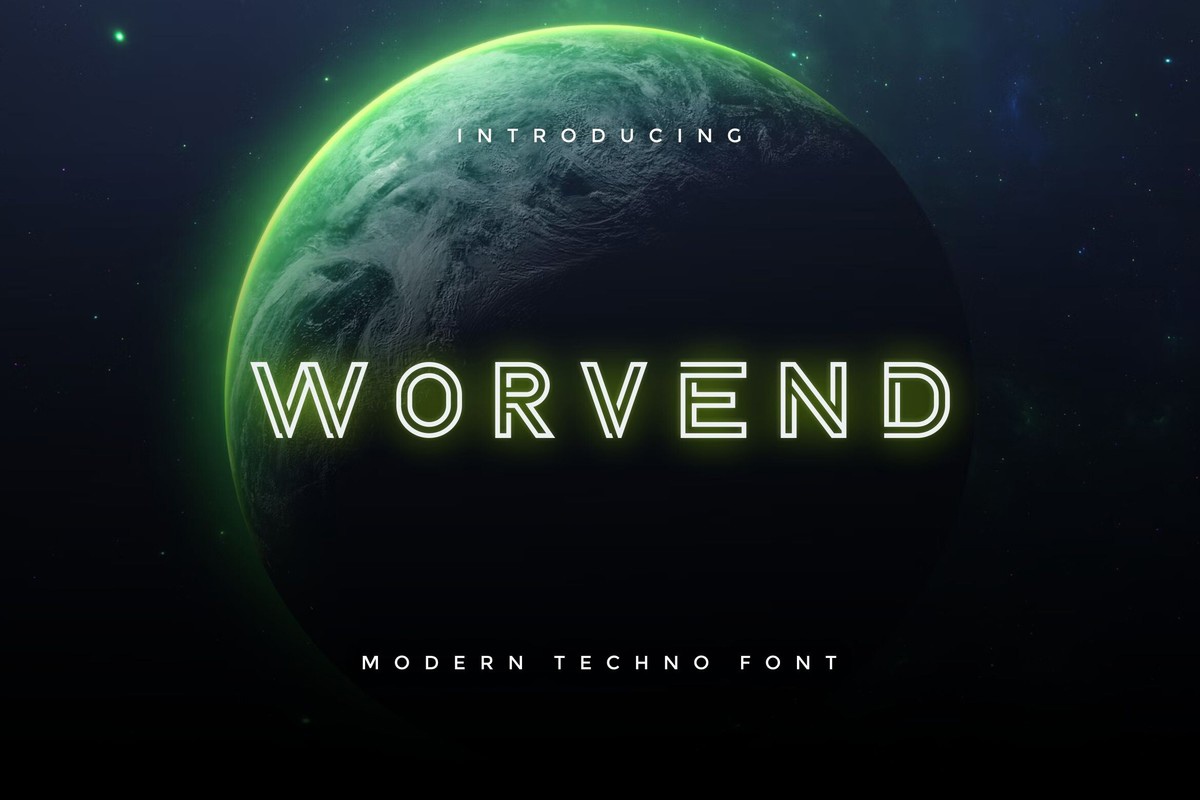 폰트 Worvend