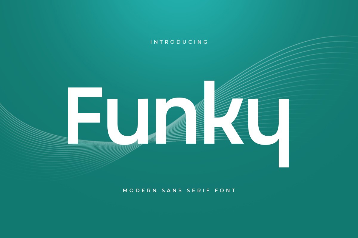 폰트 Funky