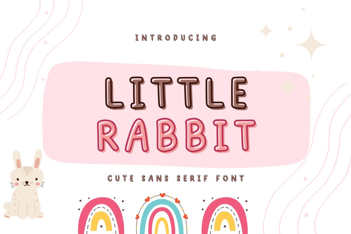 폰트 Little Rabbit