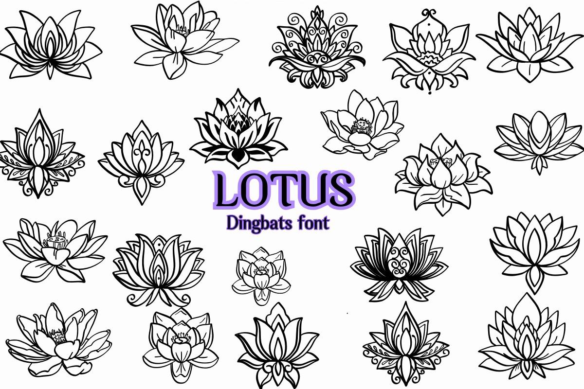폰트 Lotus