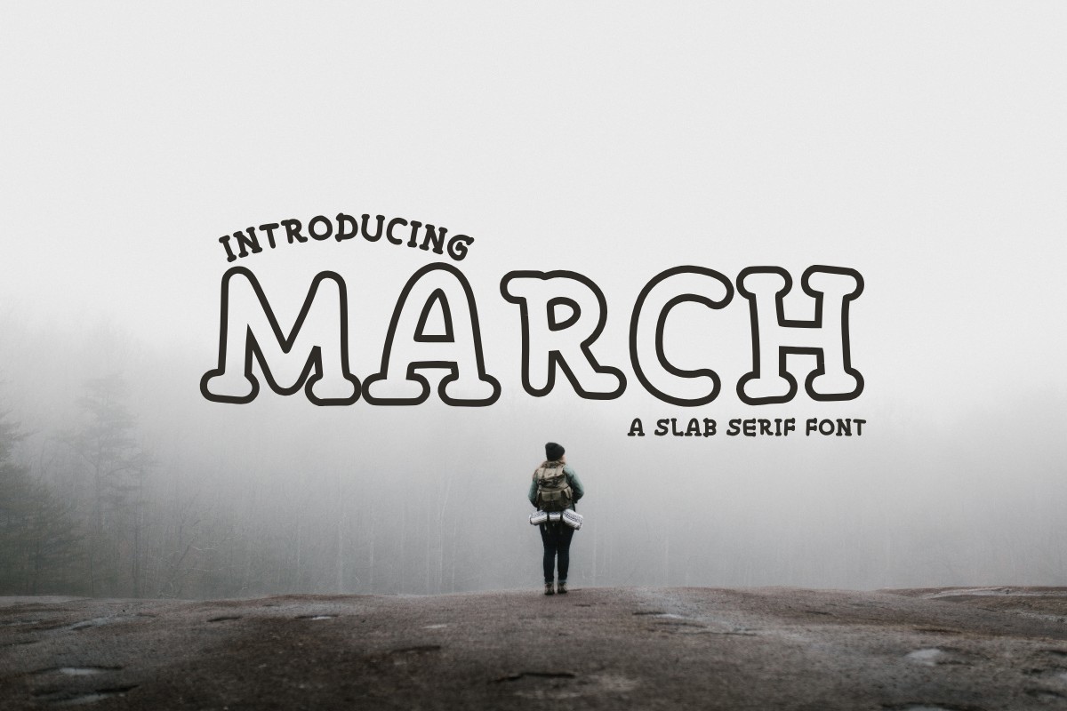 폰트 March