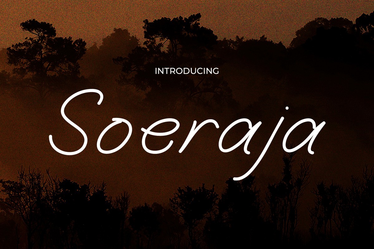 폰트 Soeraja