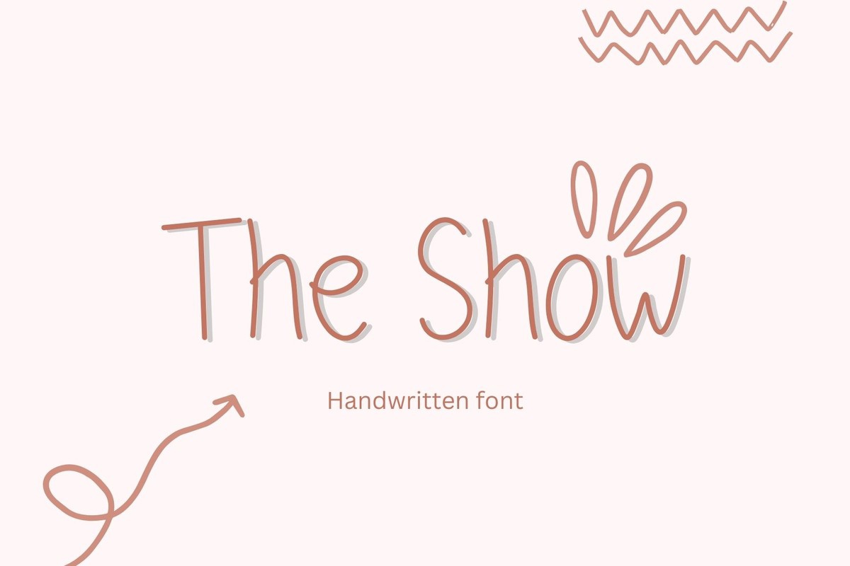 폰트 The Show