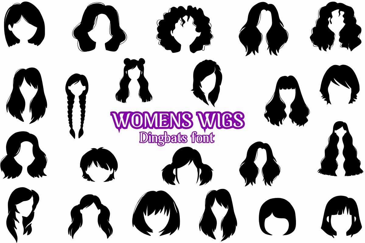 폰트 Women’s Wigs