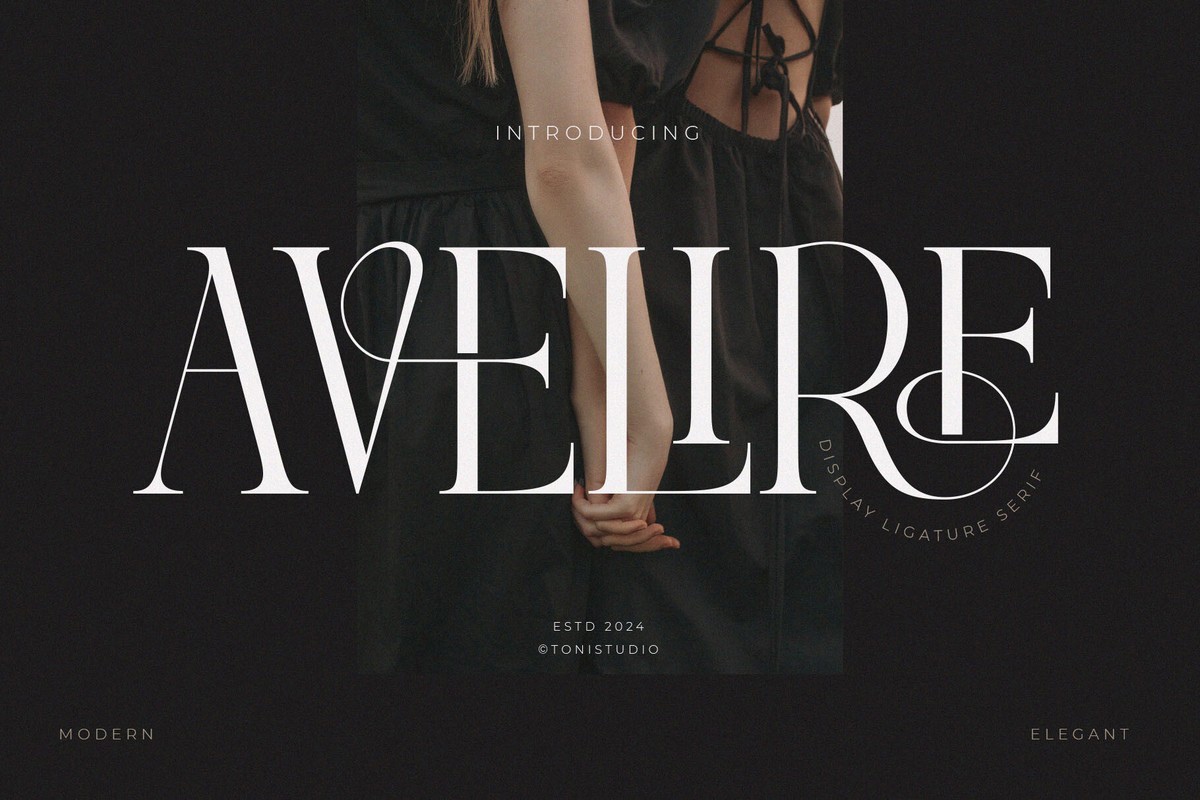 폰트 Avelire