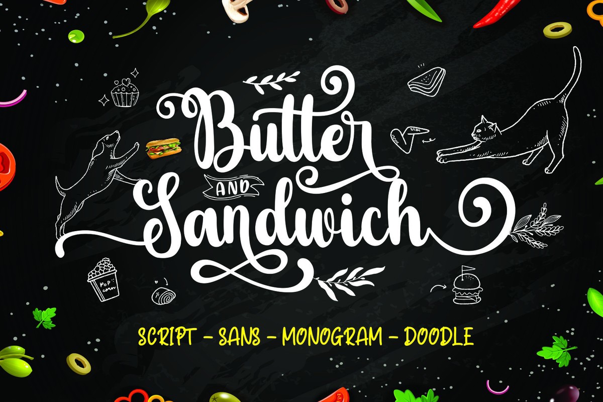 폰트 Butter Sandwich