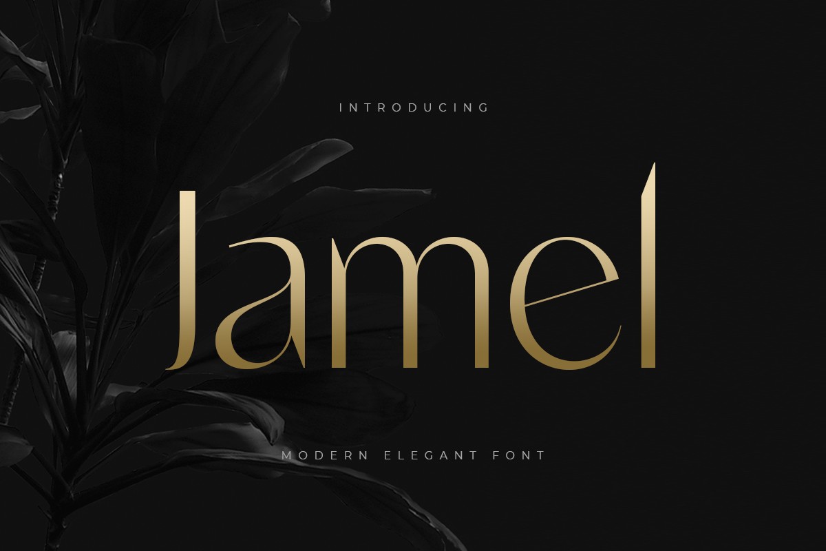폰트 Jamel