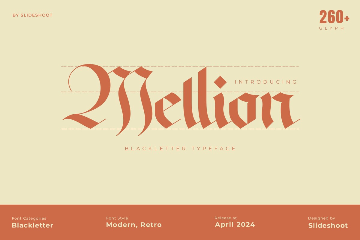 폰트 Mellion