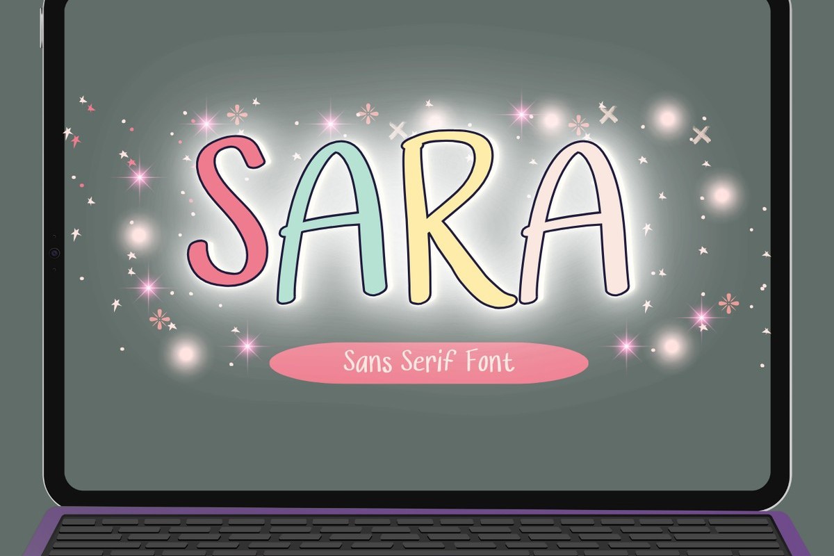 폰트 Sara