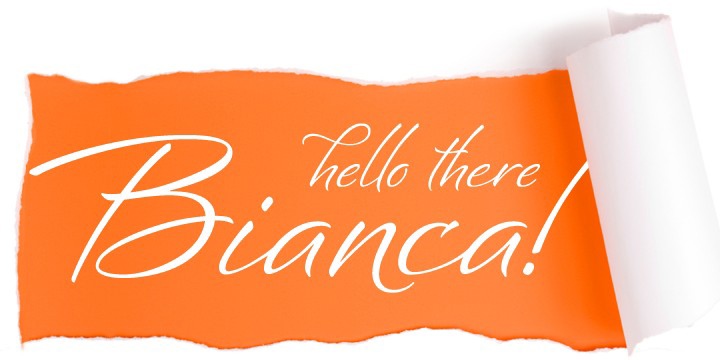 폰트 Bianca