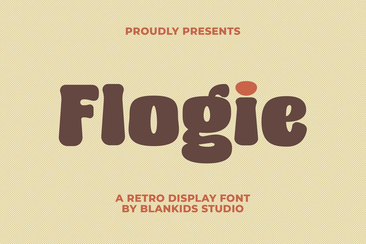 폰트 Flogie