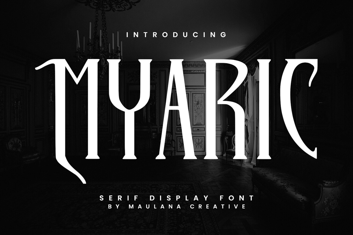 폰트 Myaric