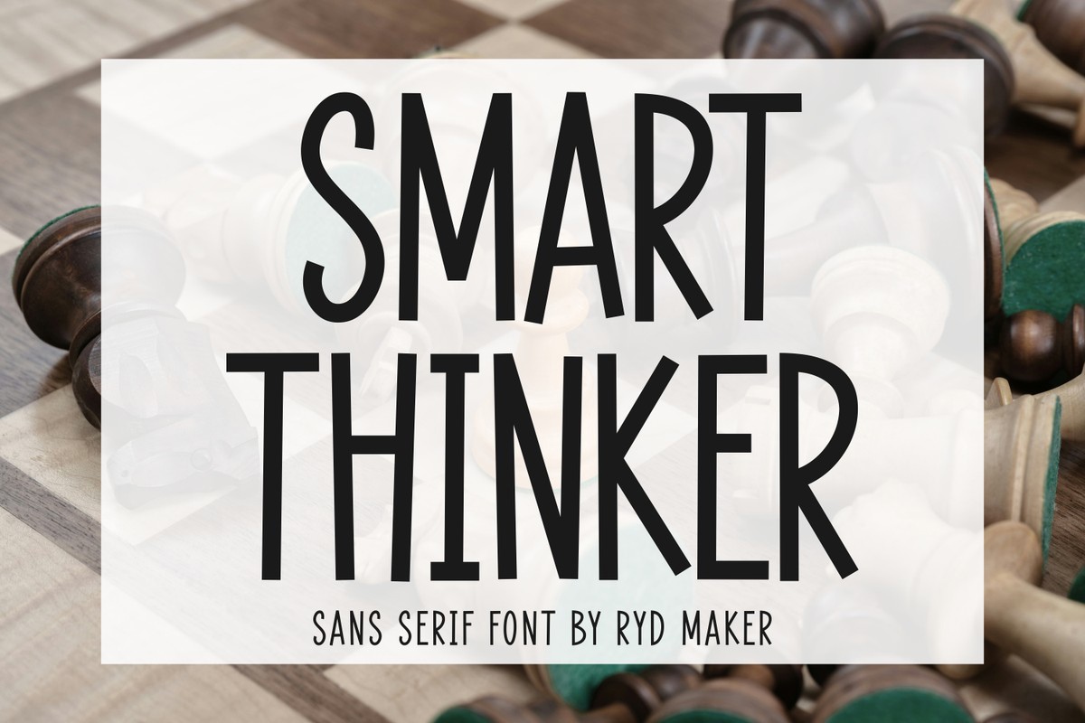 폰트 Smart Thinker