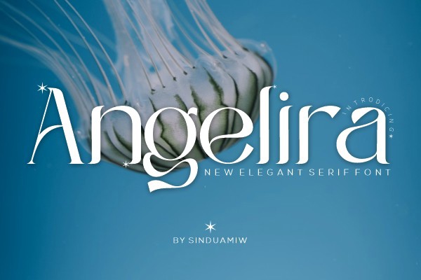 폰트 Angelira