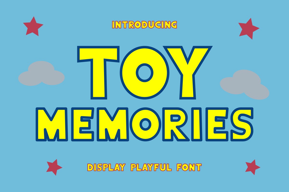 폰트 Toy Memories