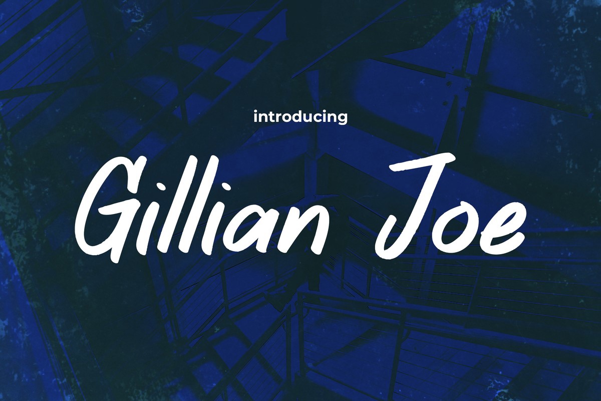 폰트 Gillian Joe