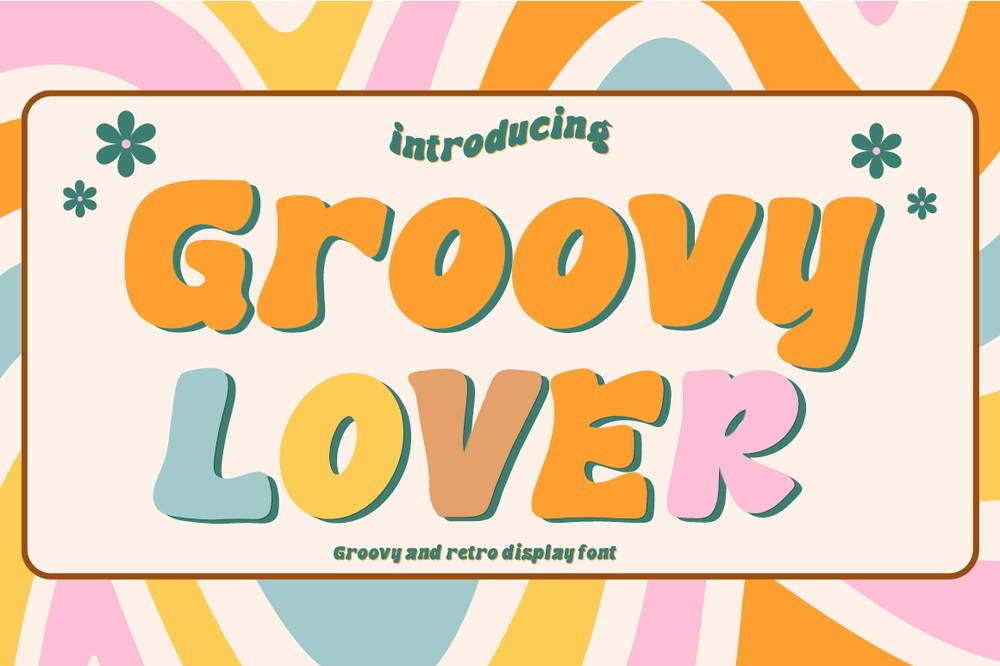 폰트 Groovy Lover