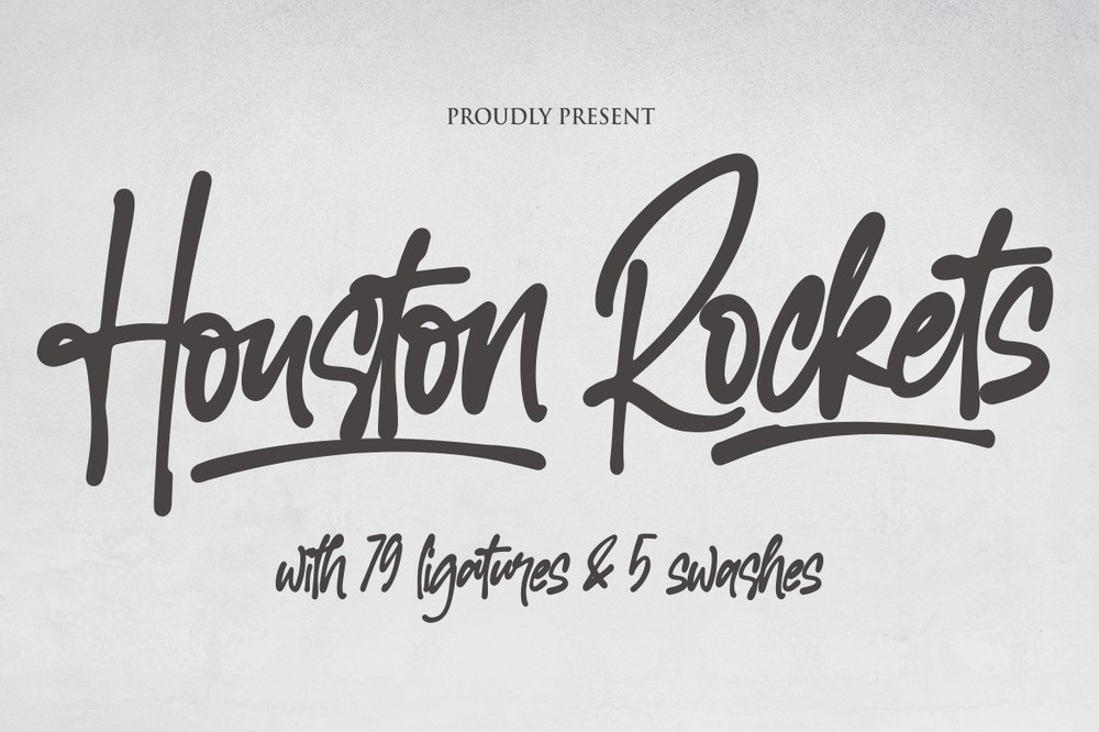 폰트 Houston Rockets