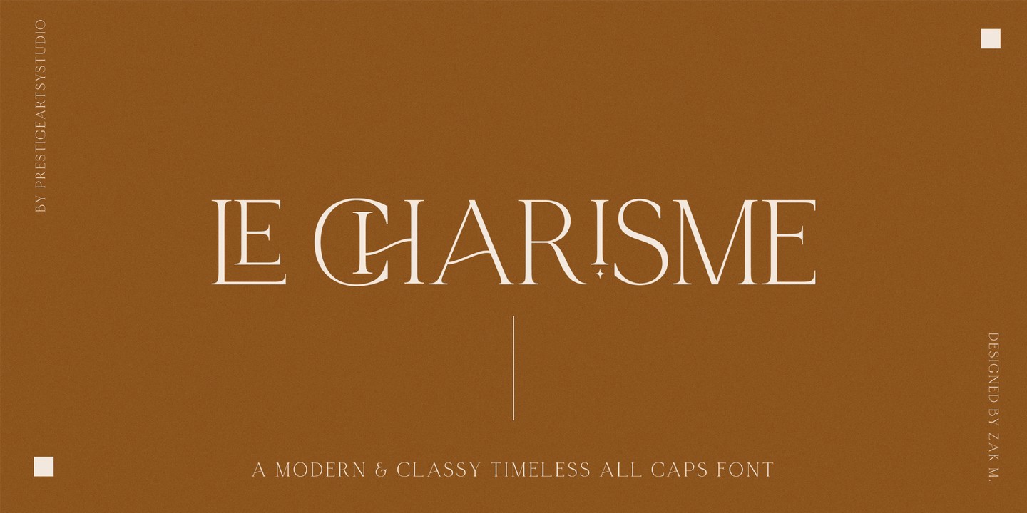 폰트 Le Charisme