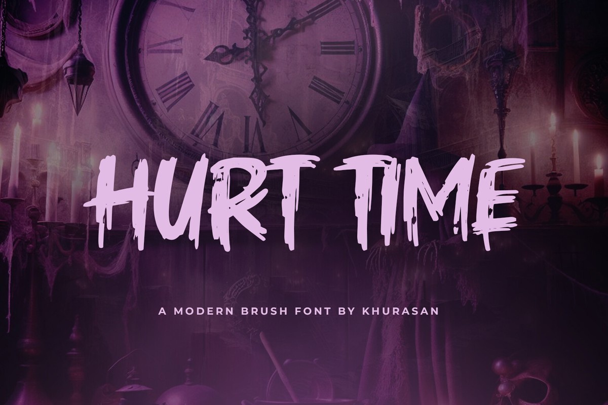 폰트 Hurt Time