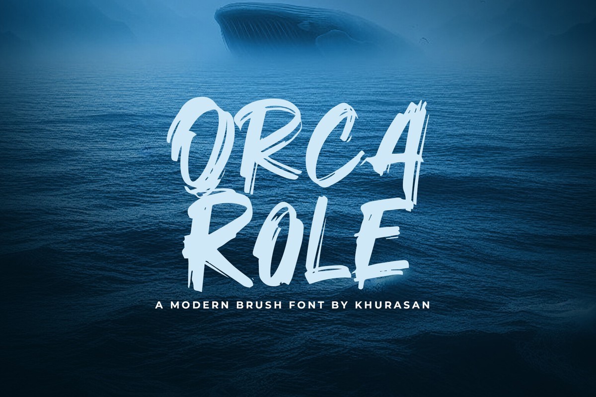 폰트 Orca Role